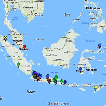 Campus Location & Map (Google Map) Advanced Course Program Nomor